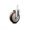 Service Caster 5 Inch Maroon Polyurethane Wheel Swivel 7/8 Inch Square Stem Caster SCC SCC-SQ20S514-PPUB-MRN-78 - alternate 1